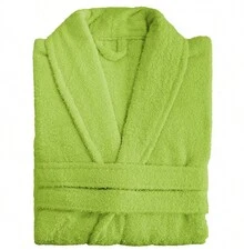 Merca9 Home Premium 100% Cotton Bathrobe 420gsm, Absorbent Terry Bathrobe Hotel SPA Style, Soft Unisex Bathrobe, Sizes S-XXL, Natural Cotton Feel - Hạt dẻ cười - Xem 1