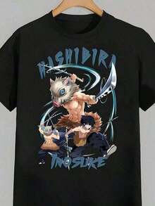 Nobara Anime Shirt             Kaisen Anime Shirt JJK Manga Shirt Anime Graphic Sweatshirt Anime Gifts Dojo Anime Shirt JJK Nobara Hoodie Shirt - 黑色 - 查看 7