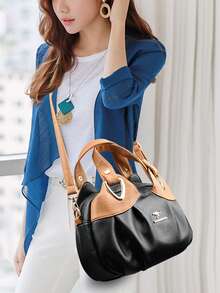 Luxury Soft Leather Handbags Designer Retro Crossbody Bags For Women 2026 New Large Capacity Ladies Shoulder Messenger Bag Sac - Black - View 12