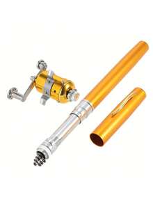 1 Cần câu mini cầm tay - Cần câu hợp kim nhôm hình bút, có thể gập lại, dài 1 mét, kèm máy cuốn dây tự động - Công cụ đa năng dùng để phòng chống lũ lụt/câu cá/sinh tồn ngoài lưới điện - Vật dụng thiết yếu cho xe RV, dụng cụ kim loại tiêu chuẩn, bộ dụng cụ khẩn cấp ngoài trời, công cụ sinh tồn nhỏ gọn, vật dụng cần thiết để chuẩn bị ứng phó thảm họa. - Nhiều màu - Xem 14