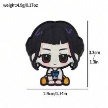 Hasbro KPOP 女巫狩猎卡通女巫狩猎女团金属徽章合金印花胸针/动漫周边礼物 - 均碼 - 查看 6