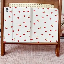 1pc Protective Cover With Pen Slot Multi-Angle Magnetic Stand Cover With Auto Sleep/Wake,Kawaii Tablet Case Compatible With IPad Pro/Air/Compatible With Samsung Galaxy A9/S9/S7/S10+/Compatible With XIAOMI Pad/5/6/7 - Multicolor - View 7