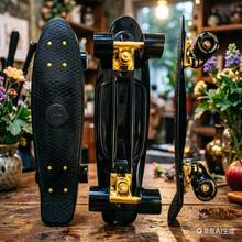 Patineta Tamaño  Blazer, Js Roller+envió Ruedas Penny Oro - Penny Aqua - Ver 1