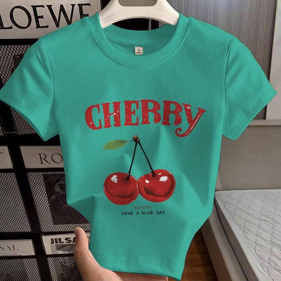 Velsiss Esta blusa feminina de gola redonda é sexy e versátil, perfeita para combinar com uma camiseta básica justa ou para usar durante o exercício 0305 - Verde - Visão 1