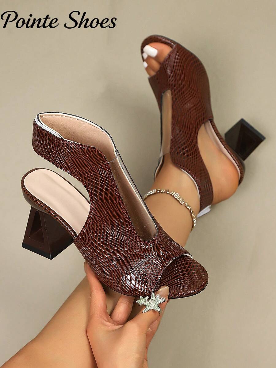 Giày sandal cao gót mũi vuông thời trang mới, thanh lịch, đa năng dành cho nữ, phù hợp cho hẹn hò, mua sắm, ngày Valentine, kiểu dáng đơn giản, thoải mái.
