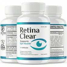 (3 Pack) Retina Clear – Retina Clear Eye Supplement Capsules Reviews, Official RetinaClear Vision Support Pills Health Natural Ingredients Vitamin Advanced Formula, 180 Capsules For 3 Months - 1 - 查看 7