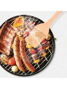 1个迷你硅胶烧烤刷，耐热易清洗，适合家庭使用 - 彩色 - 查看 10