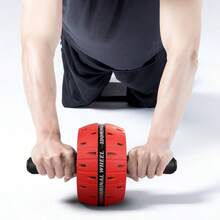 1 Pc Ab Roller Wheel, Abdominal Muscle Trainer Fitness Equipment For Men & Women - Multicolor - View 1