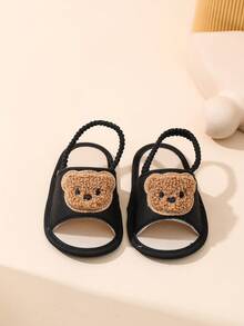 Cartoon Baby Toddler Shoes, 0-1 Years Old - Black - View 13