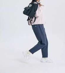 Skechers Women's New Warm & Comfortable Stand Collar Fleece Jacket, Cotton Padded - Pink Purple - View 3