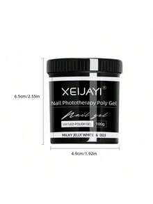XEIJAYI Gel nối móng UV LED 6 màu, 100g, gel nối móng trong suốt dùng tại nhà và salon. - Nhiều màu - Xem 12