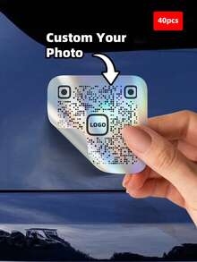 1~120 Etiquetas personalizadas - Pegatinas cuadradas, se puede imprimir cualquier diseño, imagen, logotipo, texto, código QR, resistente al agua, material de PVC, efecto holográfico, regalos, etiquetas de agradecimiento personalizadas, regalo único ideal para amigos, hijo, hija, pegatinas de Navidad, pegatinas del Día de la Independencia, pegatinas de Acción de Gracias, pegatinas holográficas, pegatinas de Pascua - Multicolor - Ver 47