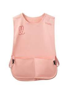 1pc Waterproof Kitchen Apron, Cafe Work Uniform Vest, Unisex Plus Size Bib Apron - Multicolor - View 11