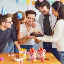 Cốc uống nước màu hồng có thể tái sử dụng, thích hợp cho đồ uống nóng/lạnh, cà phê đá, sữa lắc, sinh tố và các loại đồ uống lạnh, cũng lý tưởng cho các buổi dã ngoại ngoài trời, sinh nhật và sử dụng hàng ngày - Đa năng và dễ vệ sinh. - Nhiều màu - Xem 5