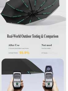 Mustarpicking Mechanical Style Umbrella For Men WithWide Umbrella Strap Automatic Open Large Solid Windproof Minimalist Umbrella,Outdoor,Garden,Travel Essentials,Portable Essentials,Beach Essentials,Graduation Season,Commencement,Graduation Ceremony,Graduation Gift,Graduation Present,Graduation Gift,Graduation Present,Congrats Grad,Congratulations Graduate,Valedictorian,Finish School,Graduation Party,Outdoor Essentials,Travel Portable,Hiking Essentials,Camping Essentials,Portable Tools,Summer Essentials ,Summer Portable - New Automatic Umbrella - View 9
