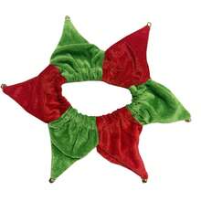 Bộ trang phục yêu tinh 2 món - Mũi dài + Cổ áo chuông nhung, Phụ kiện trang trí tiệc Giáng sinh cho người lớn và trẻ em - Nhiều màu - Xem 6