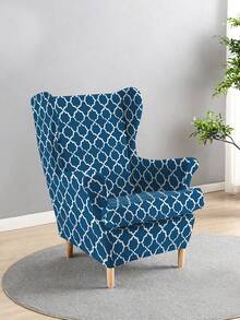 Bộ 2 món bọc ghế in hình hổ co giãn đa năng (1 bọc ghế sofa + 1 bọc đệm ghế) - Mây - Xem 3