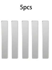 1pc Extra Long Magnetic Cat Eye Nail Art Pen, Can Extend And Thicken Nails, Strong Odorless Gel Tool, Essential For DIY Nail Art Design - Silver - View 9
