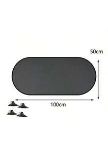 1-5件装通用汽车遮阳罩可折叠汽车侧窗后挡风玻璃网状遮阳罩汽车挡风玻璃后罩汽车后玻璃遮阳罩 - A - 查看 11