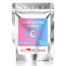 500克/1000克/1500克铸造树脂石膏粉，速干水磨石树脂，手工模具铸造套装粉，石膏粉，陶瓷和瓷器石膏粉，用于工艺品、雕塑和家居装饰的树脂铸造石膏粉，DIY铸造模具用品 - 樹脂澆鑄粉 - 查看 7