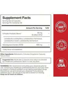 Uno Probióticos T8icat -Women's Probiotics - 60 Count (Pack Of 1) - Probiotics For Women PH Balance With Prebiotics & Lactobacillus Probiotic Blend - 2個 - 查看 11