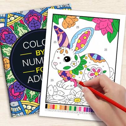 Color By Numbers Mandala Coloring Book For Adults And Teens, An Engaging Adult Version Of A Mandala Number Coloring Book, Designed Specifically For Relaxation And Unwinding. It's The Perfect Holiday Or Birthday Gift For Yourself Or A Friend