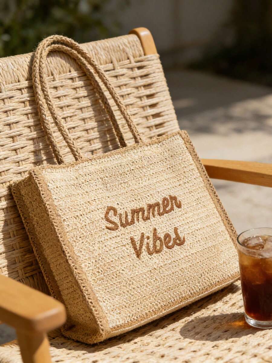 女士夏季藤编单肩包，女孩手工编织手提包，经典编织包，女士沙滩单肩包，女士草编包，斜挎包，女士手提包，沙滩必备，沙滩用品，沙滩装备和夏季必备品，夏季包包，度假必备品，非常适合旅行、度假和海滩