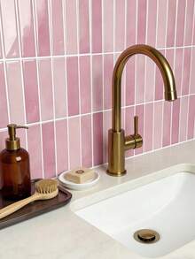 Adhesivos de azulejos autoadhesivos, resistentes al agua y al aceite, fáciles de actualizar la decoración del hogar, azulejos de pared adhesivos, adecuados para salpicaduras de cocina/habitación de niños/decoración del hogar, adhesivos, vinilos decorativos, papel tapiz de vinilo, decoración del hogar, decoraciones de primavera, renueva tu hogar, adhesivos decorativos Rama, regalos de cumpleaños y graduación - Multicolor - Ver 5