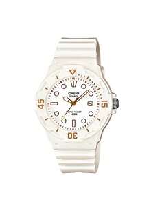 Casio Unisex Quartz Watch With Rubber Strap, Suitable For Daily Wear, Macaron LRW-200H-7E2 - White - View 7