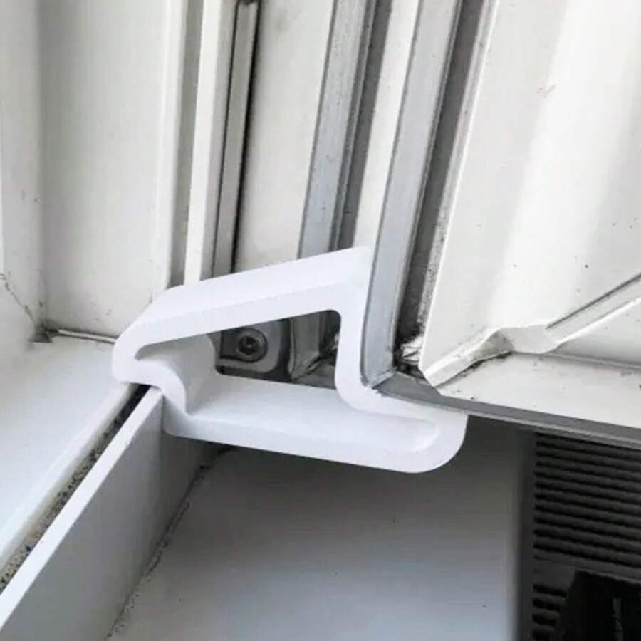 1pc Creative And Practical Window And Door Stopper - Plastic Door Stopper That Prevents Sliding, Securely Holds Windows, Small Multi-Colored And Versatile Door And Window Wedges - A - View 1
