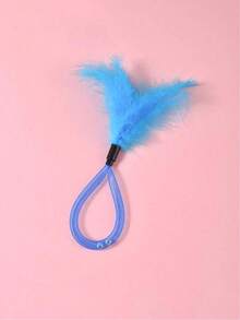 1件 PETSIN 宠物羽毛逗猫棒玩具；宠物铃铛猫玩具；宠物自娱自乐玩具；宠物用品 - 彩色 - 查看 16