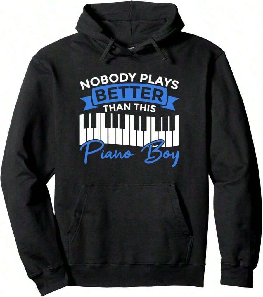 Piano Compatible - Musician And Pianist Hoodie - Champagne - View 1