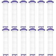 10 Pcs Shower Head Filter Universal PP Filter Shower Filters Core 10 X 2.5 Cm Shower Head Replacement Filter Water Filter For Hard Water Absorb Dirt Hard Water Propeller Driven - Long Strip Filter Element - View 10