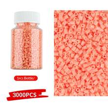 Bộ 3000 hạt Perler màu cam 2.6mm, thích hợp cho bộ dụng cụ làm đồ thủ công bằng hạt, nghệ thuật DIY sáng tạo và đồ thủ công mỹ nghệ, hạt chất lượng cao, mịn, món quà lý tưởng cho các dự án nghệ thuật DIY, hoàn hảo cho người mới bắt đầu và người có sở thích. - Hạt ghép hình 2,6mm - Xem 12