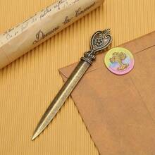 Unopened Letter Opener - Vintage European - A Portable Prop For Journaling - Featuring A Seal Breaker, A Paper Cutter, And A Birthday Gift - 花金刀 - 查看 7