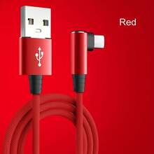 Cable de carga súper largo de 1m/2m/3m, cable de carga de nailon trenzado, carga rápida USB multicolor, compatible con Huawei, compatible con Samsung, adaptador de carga universal eficiente - Multicolor - Ver 13