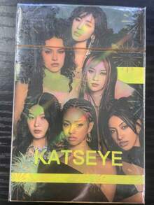 55张KATSEYE小卡，全球女团粉丝收藏周边，KPOP明星小卡，照片卡，卡片，脚卡，外星人舞台Twice小卡SKZ - 彩色 - 查看 12