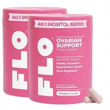 Hormone Balance & Cycle Support Vitamins By FLO: Supplement For Women With Myo-Inositol & D-Chiro-Inositol (40:1 Ratio) And DIM And Folic Acid - 1 chai - Xem 2