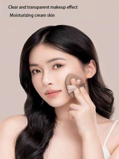 3 piezas Esponja de maquillaje, Borla de polvo súper suave y no absorbente para base de maquillaje, uso en seco y húmedo, Difuminador de maquillaje