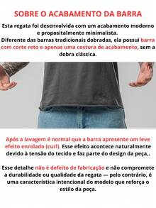 Men's Boxy Tank Top DMUNIZ Casual 100% Cotton Summer New Release Workout Gym - Black - View 5