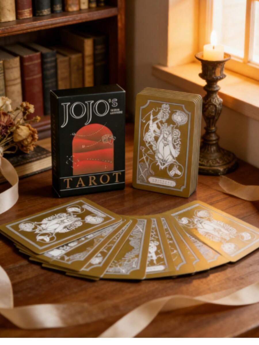 Tarot Card Set | Anime Themed Divination Cards | Collectible Party Game Cards | Role-Playing Props And Gifts For Anime Fans And Tarot Players | Wedding Season | Music Festivals | Ramadan - Multicolor - View 1
