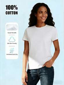 Women's T-Shirt USA Flag Print Black White Options Patriotic Graphic Tees Casual Summer Tops For Women American Flag Design Cotton Blend Comfortable Daily Wear Shirts Summer Tops Graphic Tees Sum, Graphic Tees, Womens Tops, Women's Casual Sports T-Shirts, Costumes For Women,Women' ,Summer Outfits For Women Spring Top Summer Tops For Women Cotton Women Clothing Summer Clothes For Women - 白色 - 查看 2