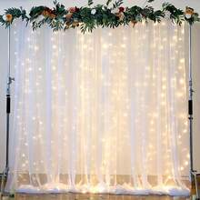 [Luces de hadas] 300 luces de hadas con 8 modos de iluminación, control remoto, 3x3m para interiores y exteriores, luces de cadena para Navidad, bodas, fiestas, dormitorio, pared, ventana - Multicolor - Ver 10