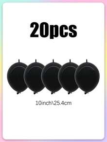 20/40pcs Multi-Color Linking Balloons Set, Suitable For Creating Balloon Wall, Heart Arch, Tail Balloons, Applicable For Wedding, Birthday, Welcome Party, Valentine's Day, Proposal And Anniversary Party Decoration - Multicolor - View 12