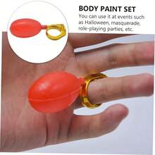 1set/4pcs Adult Water Squirt Rings Toy, Squirt Party Favor Prank Prop Toy Squirt Rings Prank Kit Noisemaker Plastic Outdoor Party Bag, Suitable For April Fools' Day, Christmas Gift, New Year Gift, Party - Multicolor - View 12