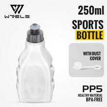 1個/2個 WRELS 便攜式純色硬水瓶，防漏，輕量，矽膠材質，適合跑步、健身、騎單車、露營、戶外運動和單車配件，健身房水瓶，跑步配件，方便補水 - 彩色 - 查看 13