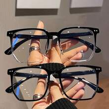3pcs Blue Light Blocking Glasses - Fashion Square Fake Eyeglasses, Anti Ray Computer Gaming Glasses, Blue Blockers Glasses For Women/Men - Đang có nhu cầu cao - Xem 8