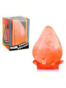 Juguete apretable Nee Doh Dreamy Water Drop Swirl Cube, pelota de estrés que se expande lentamente con sabor a malta, juguete antiestrés para aliviar la ansiedad - Naranja - Ver 2
