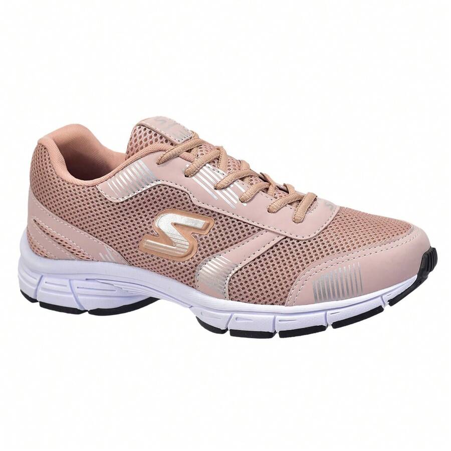 SB Women's School, Gym, Walking, Running, Sports Jet Sneakers, Special Sizes 40 41 42 43 - New Release - 裸色/玫瑰色 - 查看 1