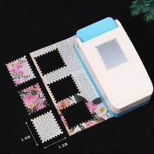 2026 New Model - Best-Selling Model - 1 Piece - DIY Stamp Puncher, Toothed Puncher With Embossing - Multicolor - View 3
